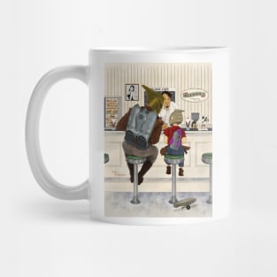 The Runaway Rocket Mug